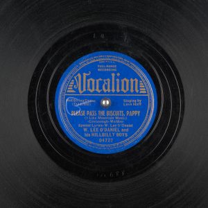 78 rpm record label