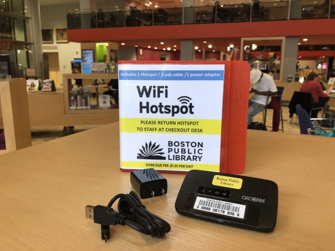 Boston Public Library Launches WiFi Hotspot Lending Program Boston