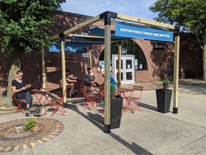 Mayor Janey Expands Access to Outdoor Work/Learn Spaces at Boston ...
