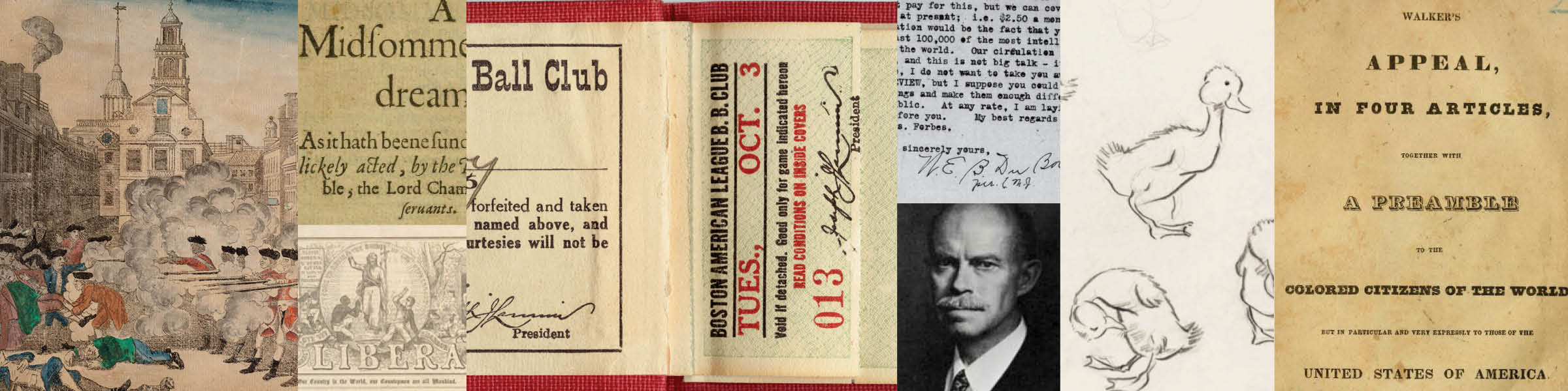 Special Collections collage
